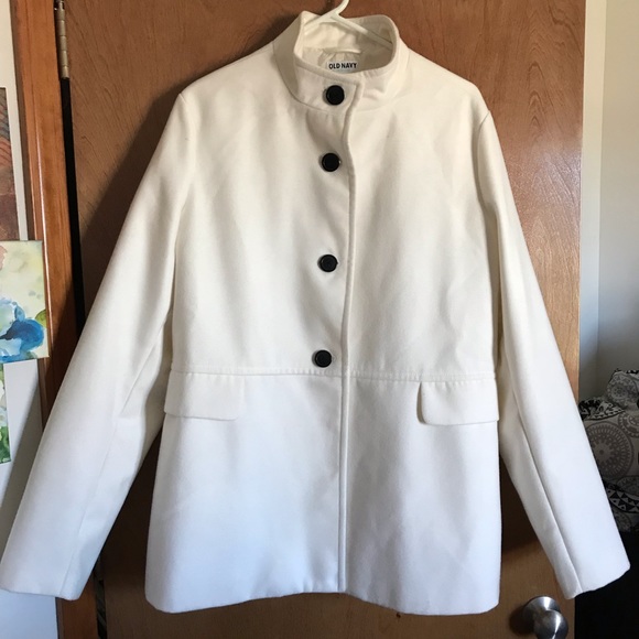 Old Navy Jackets & Blazers - NWT Cream Old Navy Swing Coat XL Tall